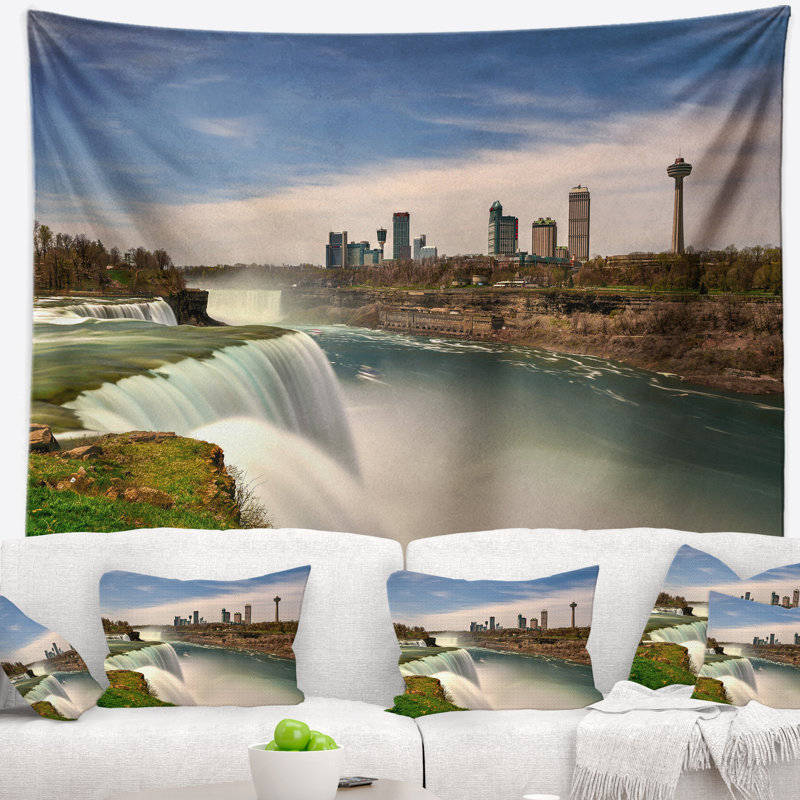 Paysage «American Falls at Niagara Falls», H 50 po x l 60 po