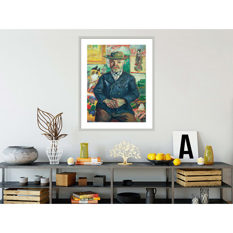 «Pere Tanguy» par Vincent van Gogh, impression giclée encadrée, 41,5 po H x 33,25 po L