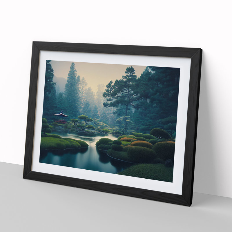 Glowing Forest - Framed Print
