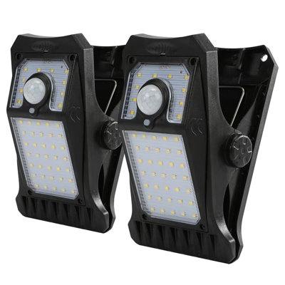 Solar Lights Outdoor Clip Security Light with Motion Sensor Waterproof