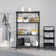 Steel Adjustable Height Shelving Unit with Wheels