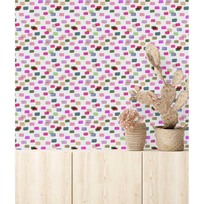 Carreau de papier peint adhésif 25 po Anaisabel, L 2,09 pi x L 10,42 pi