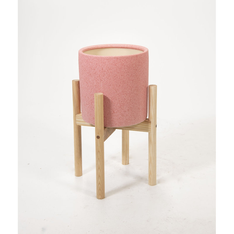 Kulick Ceramic Pot Planter, Beech Natural