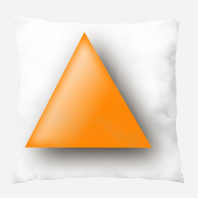 Triangle Throw Pillow
