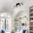 Tevye 4 -Light Fixed Track Lighting Track Kit with Dimmable and Adjustable Head-114073933