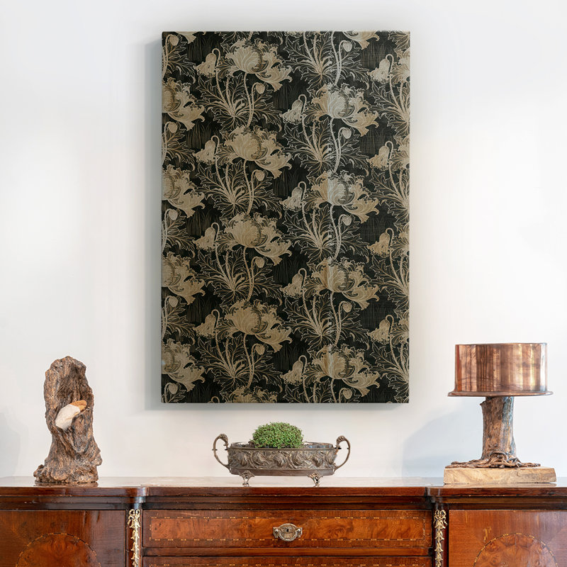 Framed On Canvas Print, 13'' H x 9'' W