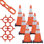 Mr. Chain 28'' H x 14'' W HDPE And PVC Stanchion System