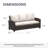 3-seater Patio Wicker Sofa Chairs with Cushions-54643566