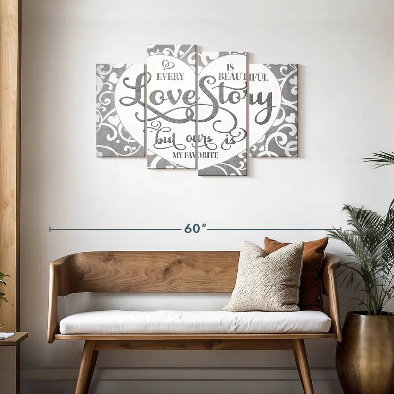 Tergel Love Story Typography