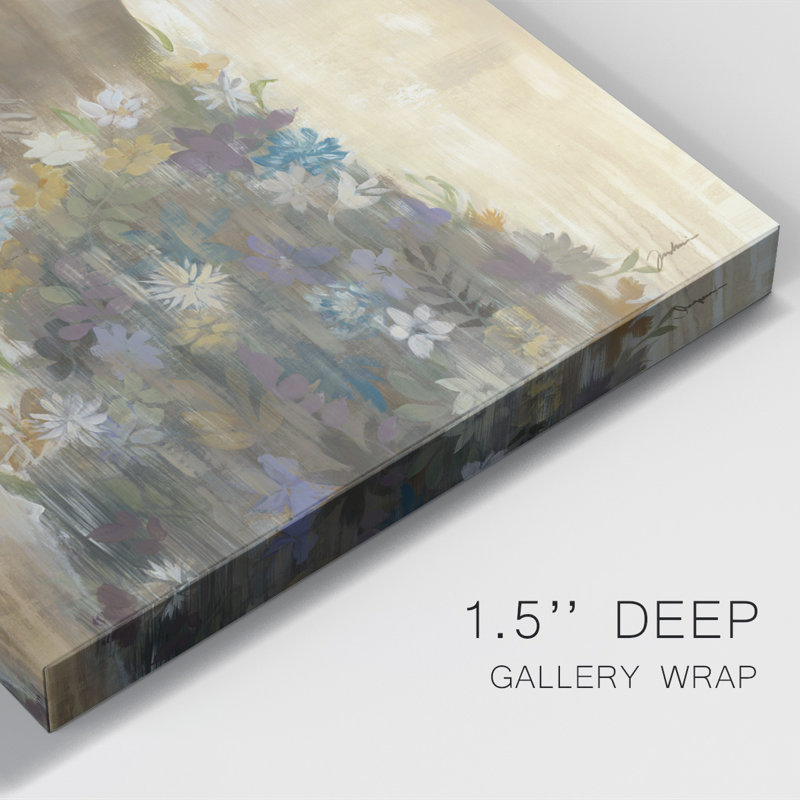Toile tendue avec châssis de qualité supérieure - Prêt à accrocher, H 36 po x l 24 po x P 1 po