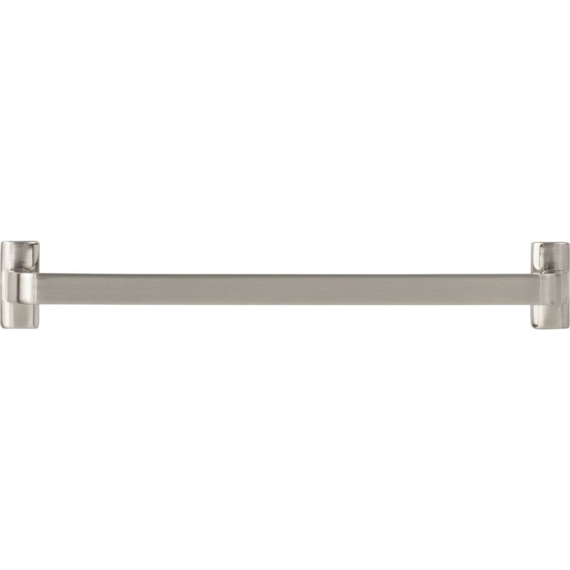 Harrison Bar Pull, Brushed Satin Nickel, 7 9/16" Center to Center