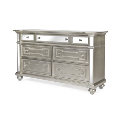 Commode 7 tiroirs l 64 po