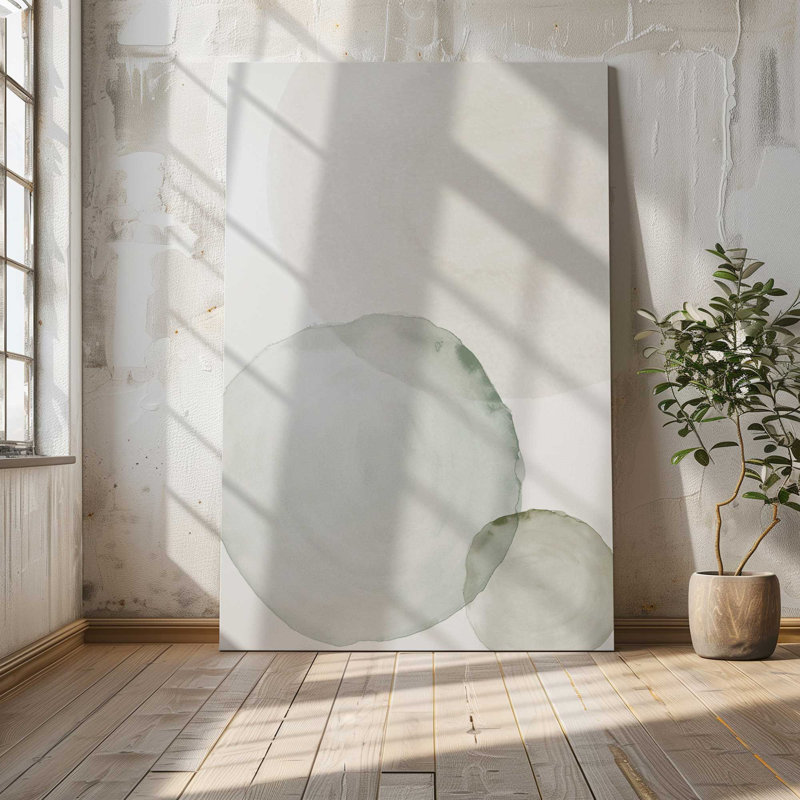 Serene Spheres, grande impression sur toile, H 54 po x l 36 po