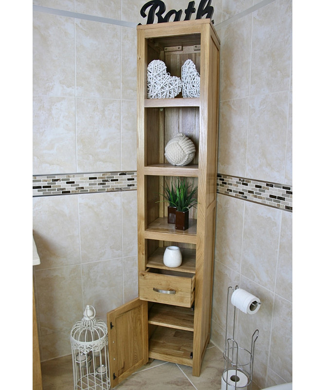 Karli Solid Wood Linen Cabinet
