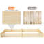 Lit de jardin surélevé en bois 8 pi x 2 pi Swerve