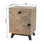 Casella 46cm W Solid Wood Bedside Table
