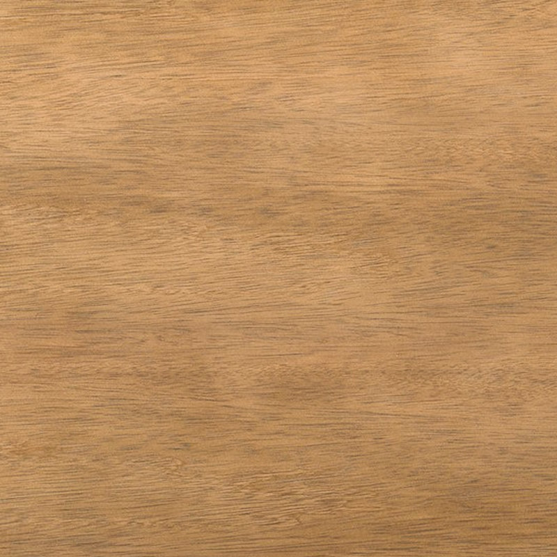 Console avec 2 portes en canne naturelle, finition amande grillée, pour un rangement polyvalent en bois, convenant à divers styles de pièces
