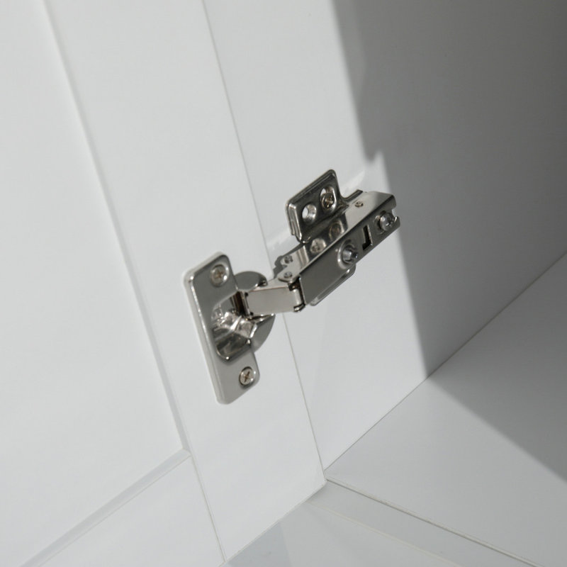 Armoire à linge, armoire blanche, acier inoxydable