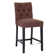 Bryanna Upholstered Counter Stool with Solid Wood Frame