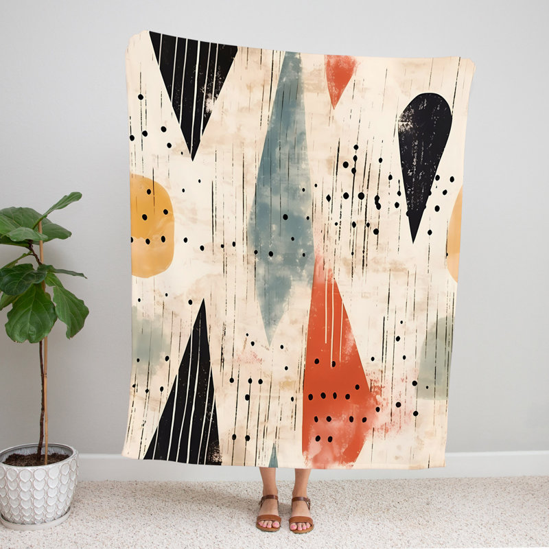 Throw Blanket, 50" W x 60" L