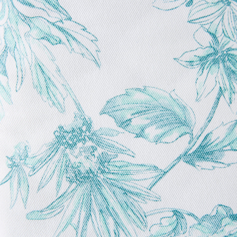 Mini ensemble de 2 gants de cuisine FIESTA Botanical Floral, bleu ciel, 5,5 po x 8 po