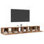 TV Cabinet Set 4 Pcs 60 X 30 X 30 Cm Engineered Wood-1385241372