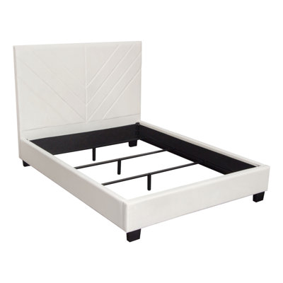 Upholstered Panel Bed