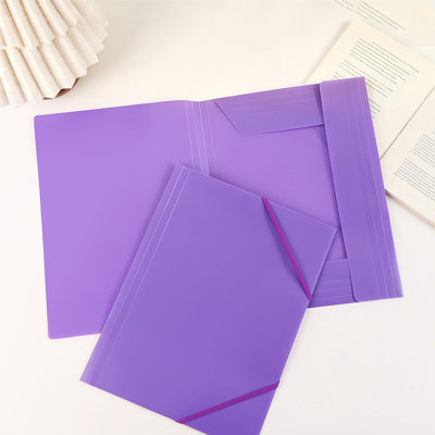 Storage clip A4  Elastic  File FolderThickened  Document Organizer Bag With Drawstring  Stretch Cord Portable Paper Storage Pocket For Office School Paper Receipts