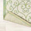 Tapis d'intérieur / extérieur crème / vert Deronte-802898244