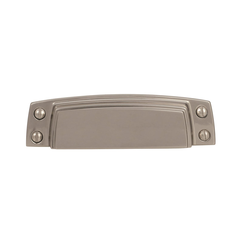 Poignée coquille 3 1/2 po Highland Ridge, Nickel poli