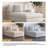 Milbrey Oversized Upholstered Chaise Lounge with Armrests & Throw Pillows-795383117-747771042-773294318