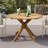 Renaud Round Acacia Outdoor Dining Table , 47.25'' in. W 47.25'' in. D-100504949