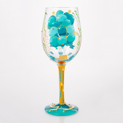 Verre à vin Lolita «Happy 65th Birthday»