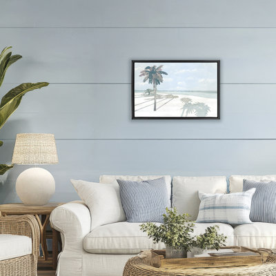 Cadre flottant Ocean Dream Palm Tree, design par Errico & Slyp