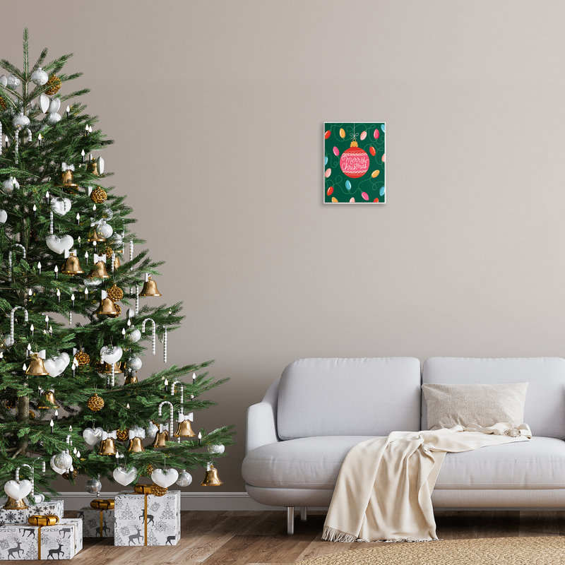 «Merry Christmas Bauble», art mural par Nancy McKenzie