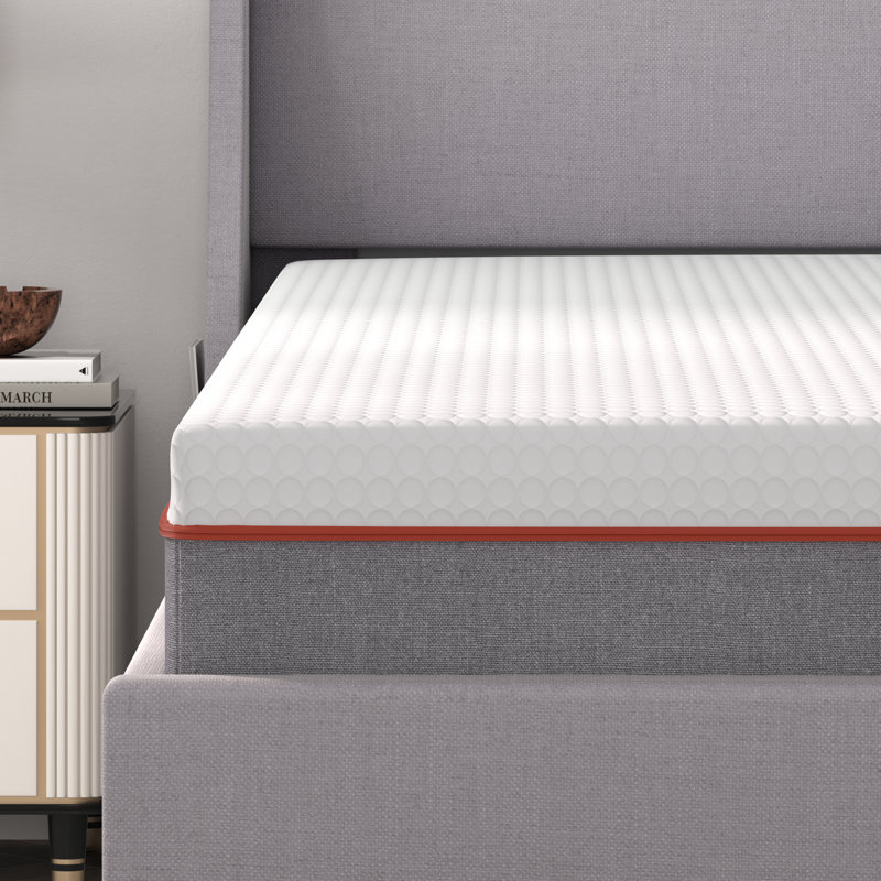 Lovanna 8 Inch Gel Memory Foam Mattress, Medium Firm Cooling Mattress in a Box with Breathable Soft Cover, Pressure Relief & Motion Isolation Bed Mattress for Sleep Comfort, Full Size