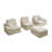 Space-saving L-shaped Sofas, Premium Chenille, Modern Design For Home
