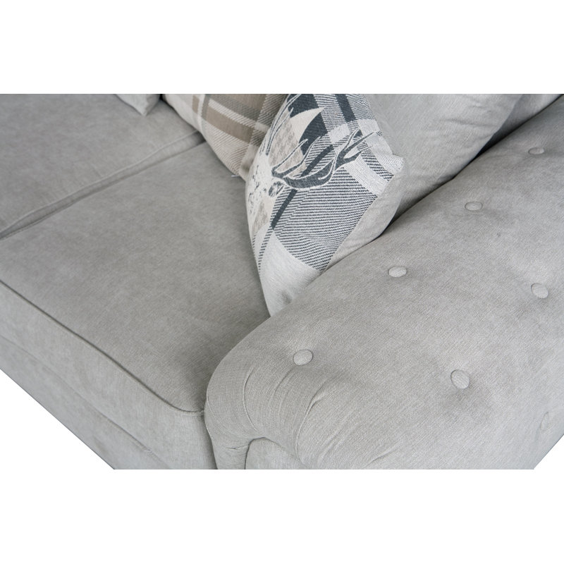 Franciscan 2 - Piece Living Room Set, Light Grey