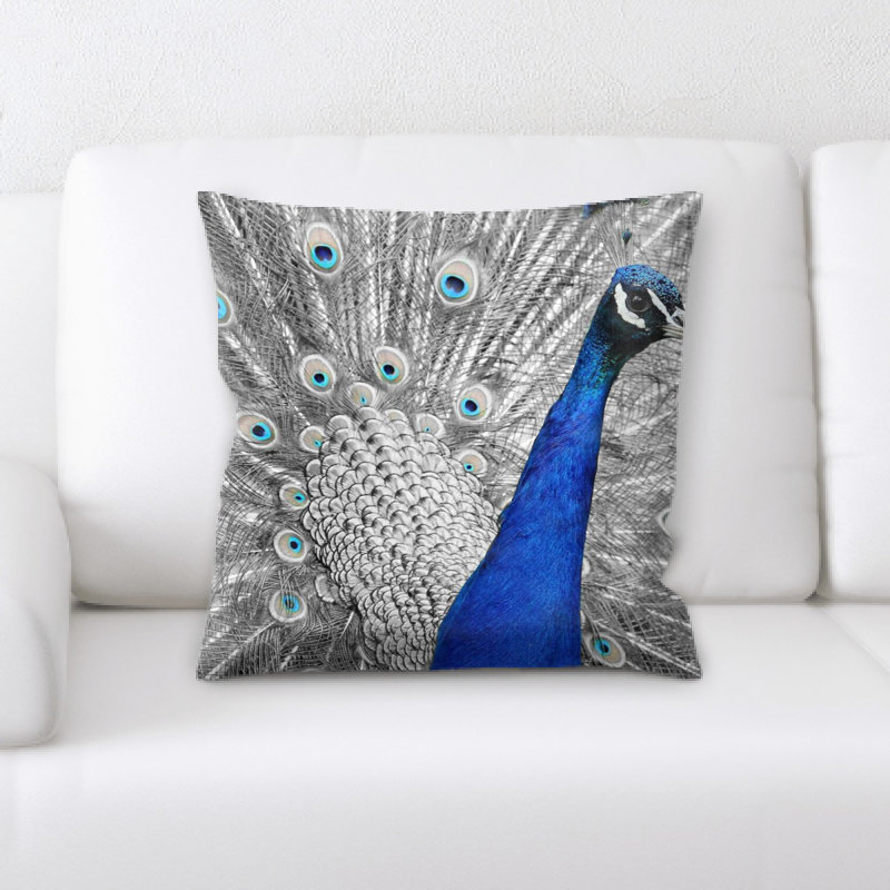 Microsuede Throw Pillow