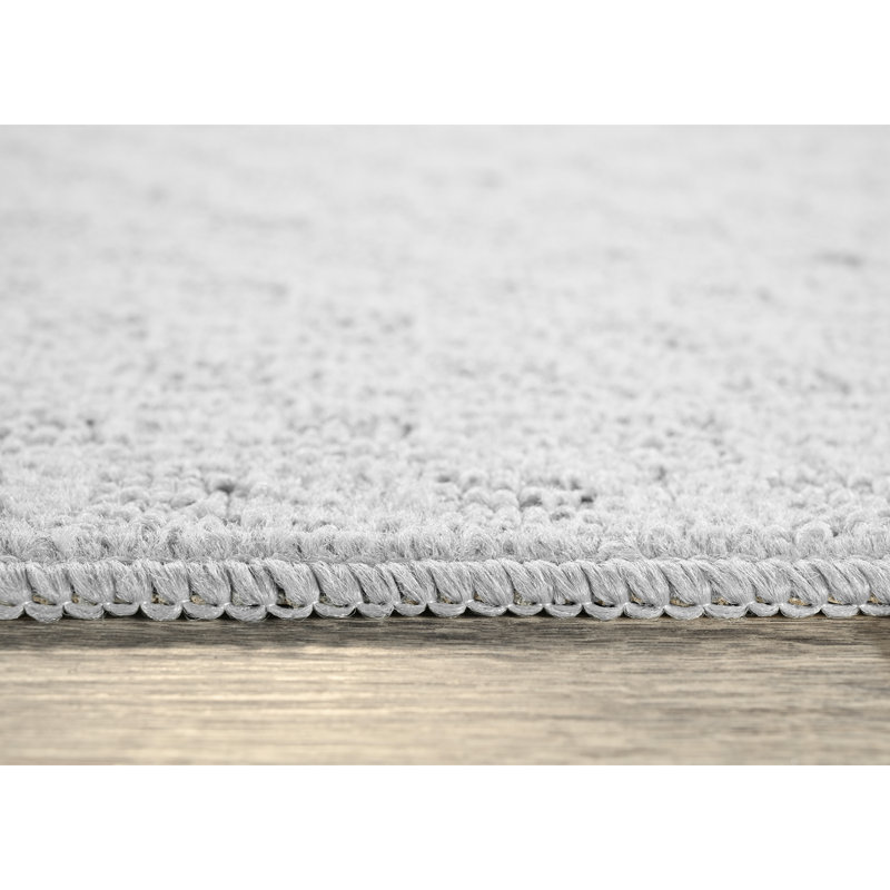 Resa Area Rug Silver, Rectangle 6' x 9'