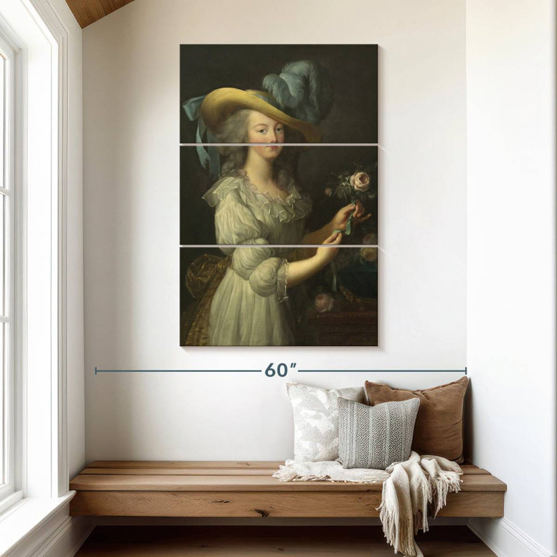 Leisha Marie Antoinette, H 50 po x l 32 po