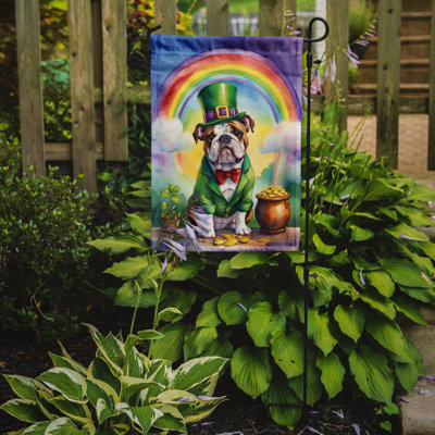 Double Sided 15.5'' H x 11.25'' W Polyester St Patrick's Day Garden Flag