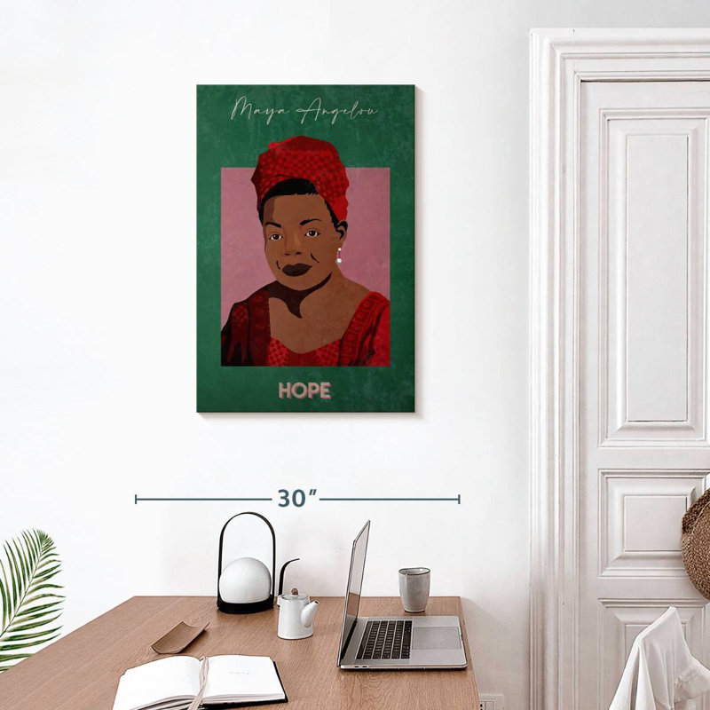 Maya Angelou Hope, H 30 po x l 20 po