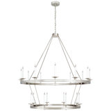 Chapman & Myers Launceton Two Tiered Chandelier