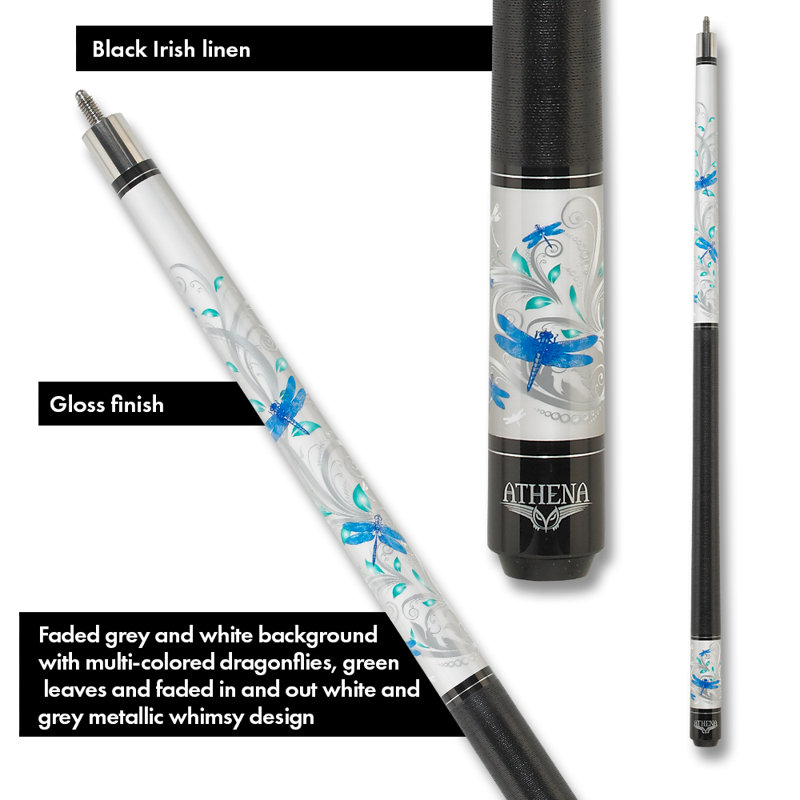 Athena 19oz Maple Wood Pool Cue with Linen Wrap