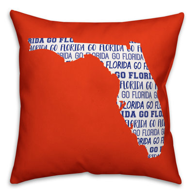 Coussin en équipe floride go team