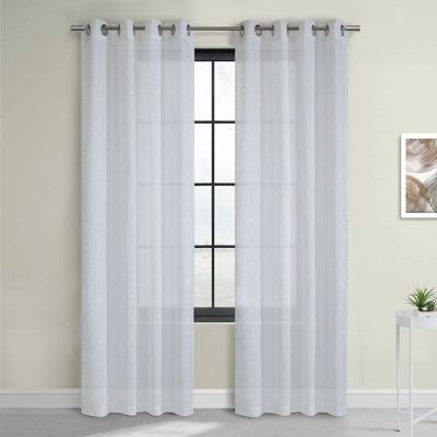 Tammitha Sheer Grommet Curtain Panel