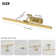 23.6 in. LED Picture Light with Remote Control Dimmable Multiple Color Temperatures Rotatable and Timer