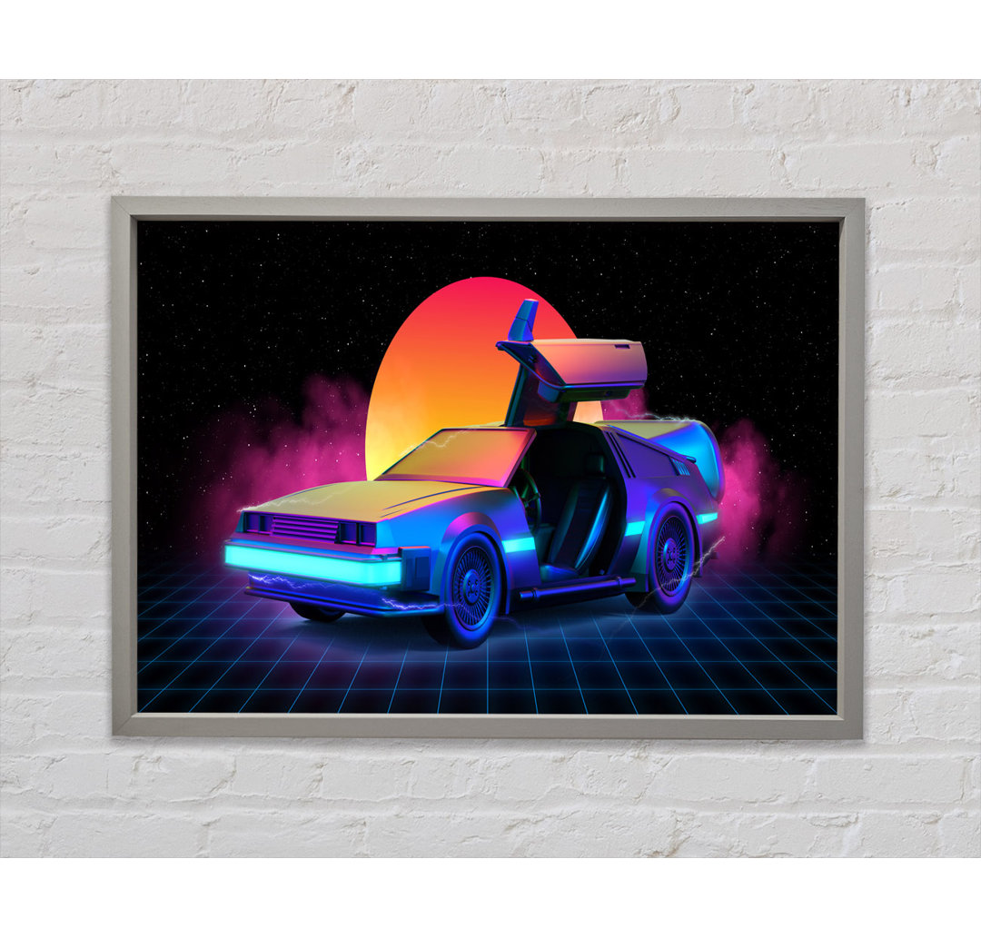 Delorean Smoke Sunrise - Druck