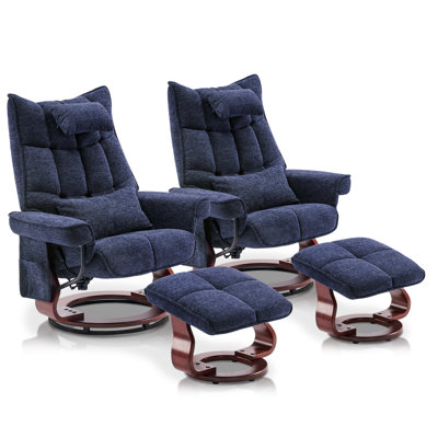 Fauteuil inclinable pivotant Bennith